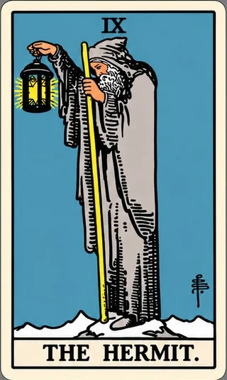 The Hermit card
